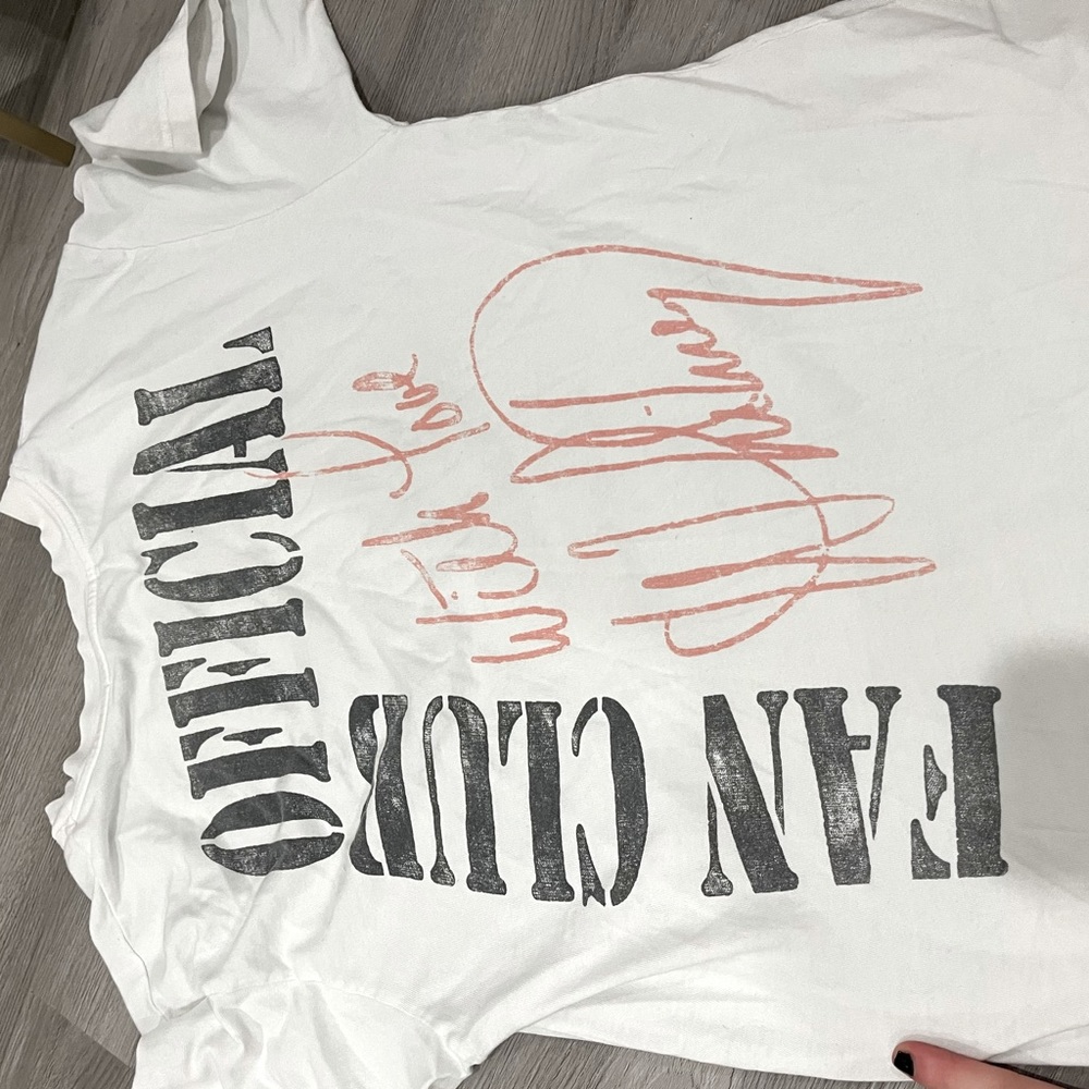Signed Whitney Houston Shirt